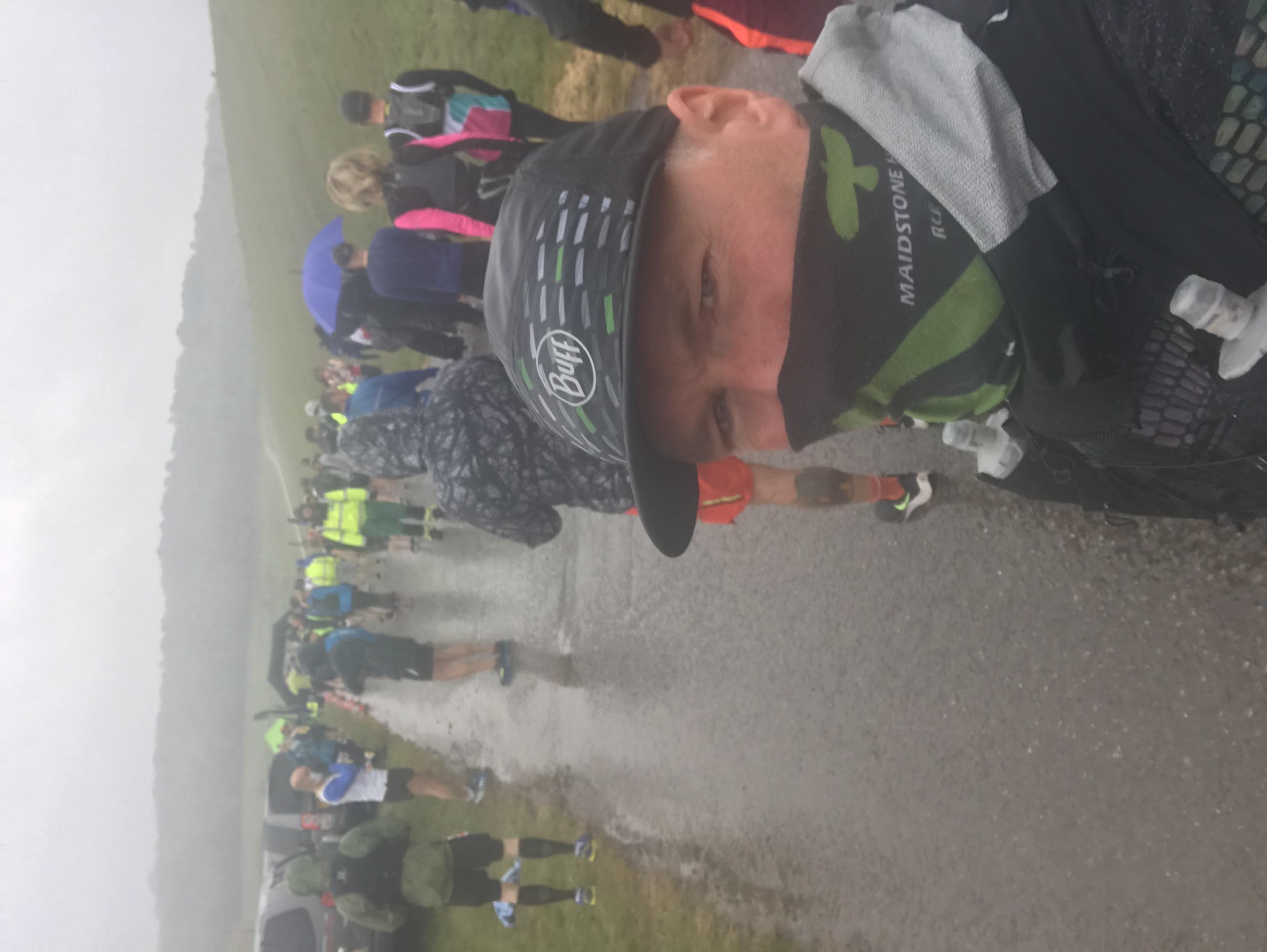 Bewl Water Marathon 2021. In the rain.